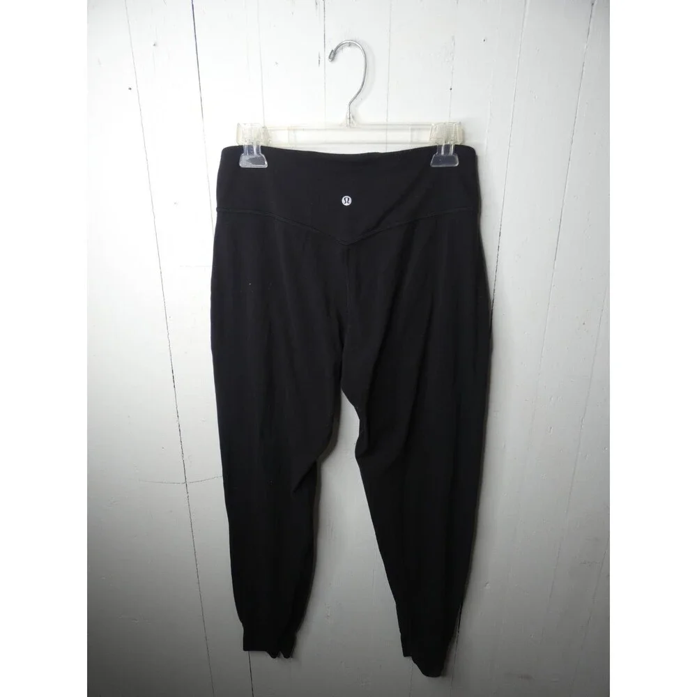 Lululemon Women's 8 Black Align Joggers Pockets Stretch High Waist